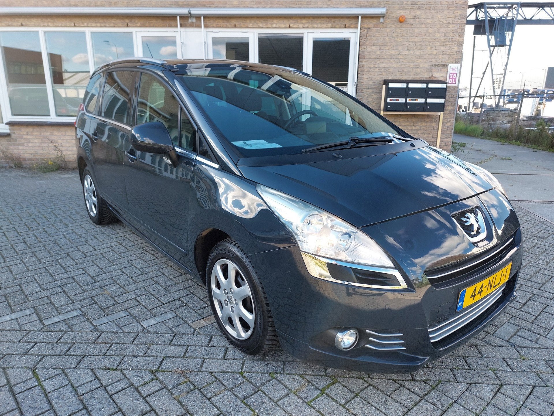 Peugeot 5008 1.6 THP 7pers MOTORSTORING, Auto's, Peugeot, Voorwielaandrijving, Euro 5, Stof, Gebruikt