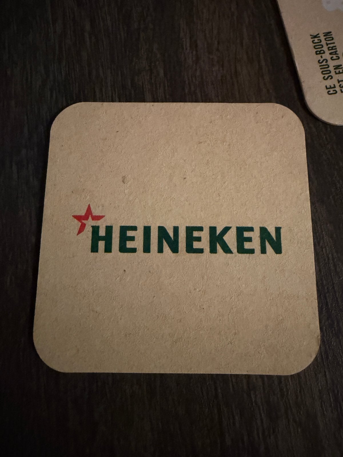 Heineken viltje nieuw en ongebruikt, Verzenden, Nieuw, Viltje(s), Heineken