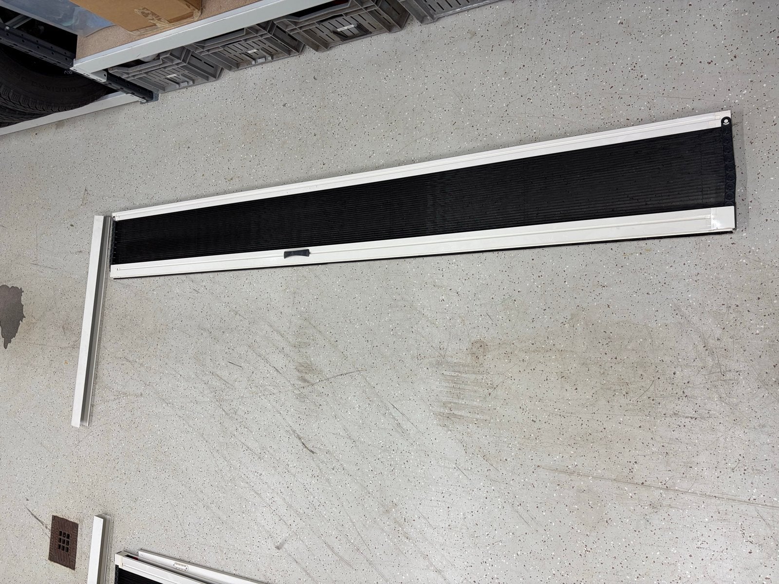 Hordeur plissé 940 x 2260 H - luxaflex, Ophalen, Kunststof, 80 tot 100 cm, 215 cm of meer