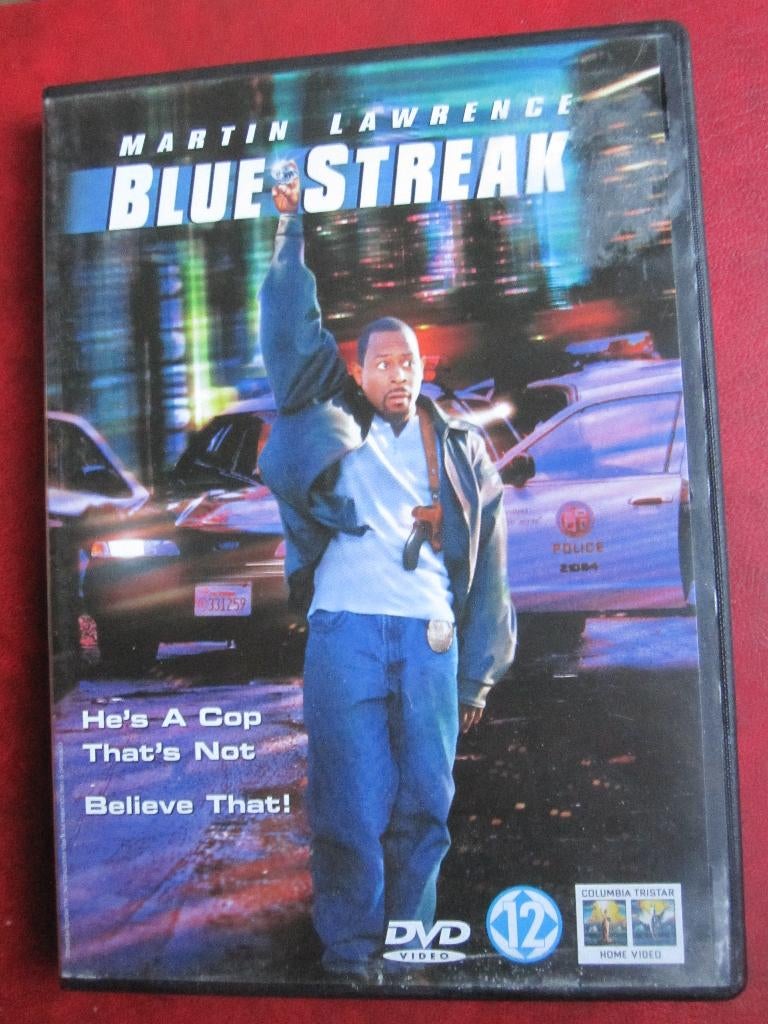 Blue Streak (1999), Vanaf 12 jaar, Ophalen of Verzenden, Zo goed als nieuw, Actiekomedie