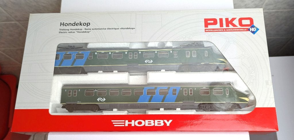 Piko 57524 Mat 54 Hondekop groen/reclame banen H0 OVP, Hobby en Vrije tijd, Modeltreinen | H0, Gelijkstroom, Analoog, Gebruikt