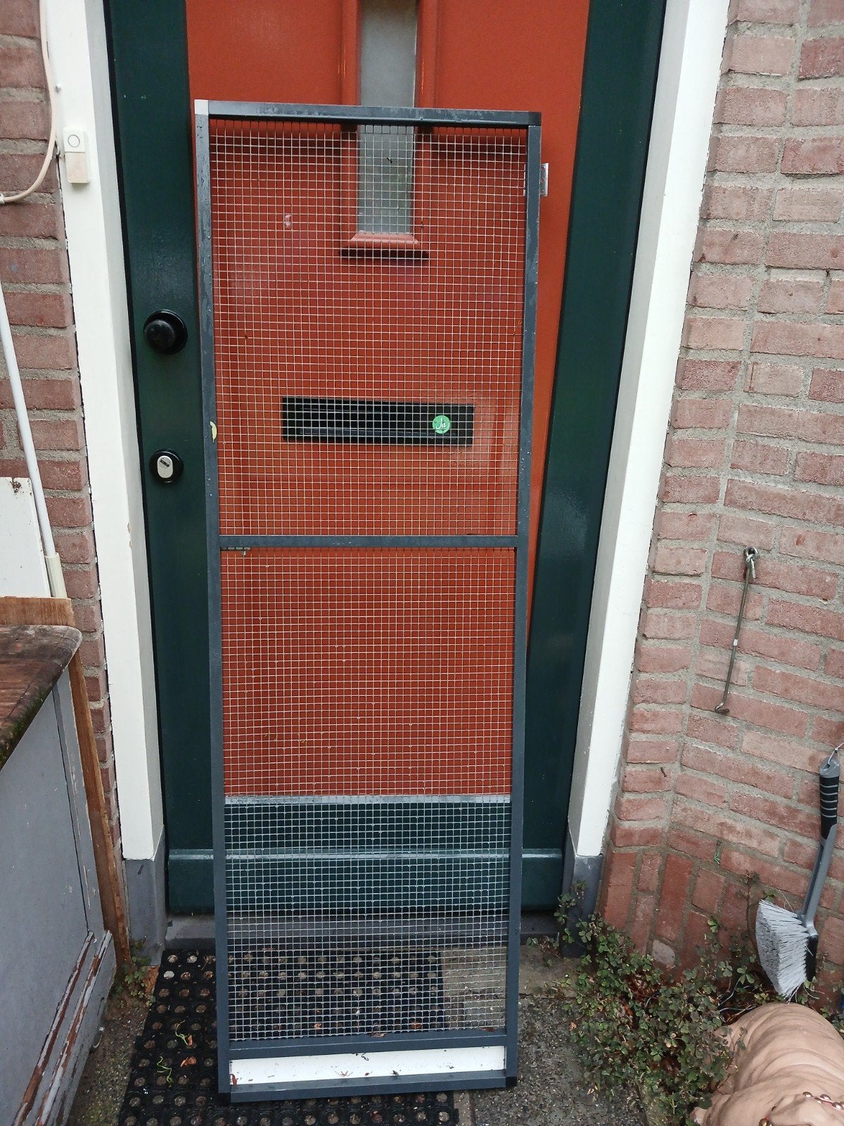 Aluminium voliere deurtje h167xb53, Ophalen of Verzenden, Aluminium, Volière