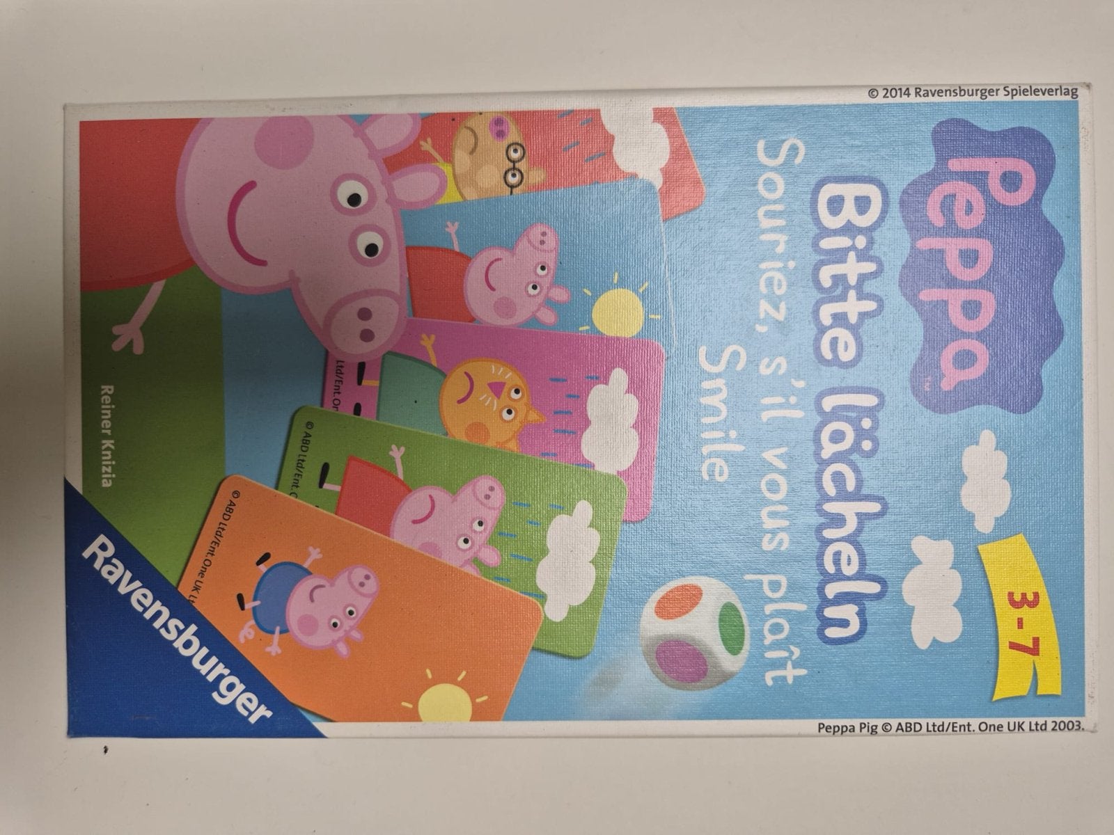 Peppa Pig: Bitte Lächeln - Ravensburger kaartspel, Een of twee spelers, Ophalen of Verzenden, Gebruikt