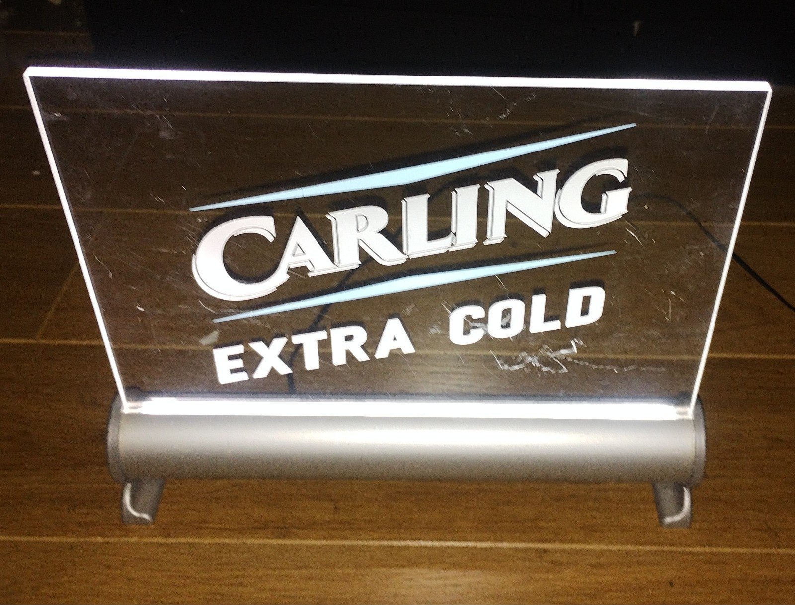 Carling bier verlicht reclamebord, Ophalen of Verzenden, Zo goed als nieuw, Reclamebord, Plaat of Schild, Overige merken