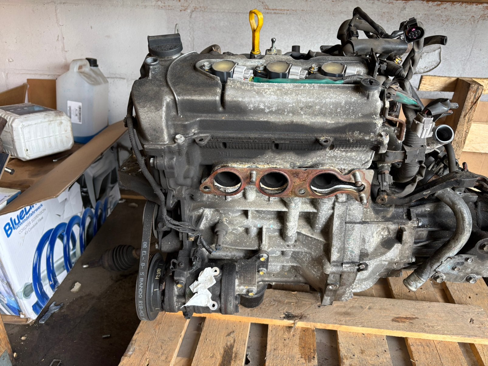 K10B 1.0 Motor uit een Suzuki Alto van 2010., Ophalen, Gebruikt, Suzuki