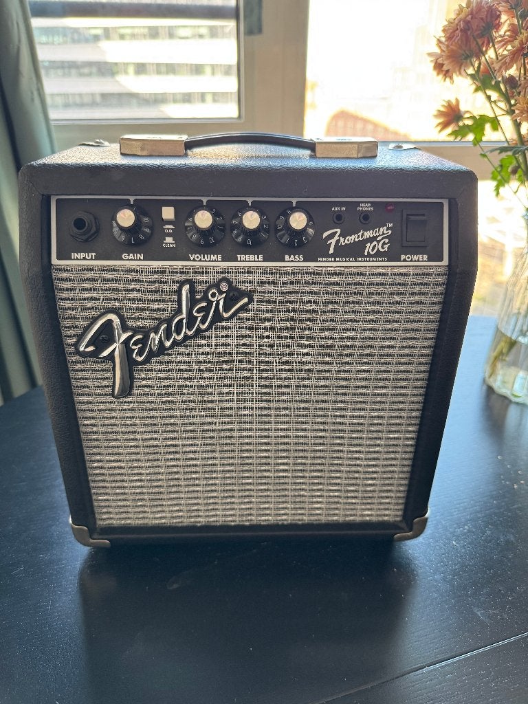 Fender Frontman 10G gitaarversterker in originele doos, Muziek en Instrumenten, Ophalen, Zo goed als nieuw, Gitaar, Minder dan 50 watt