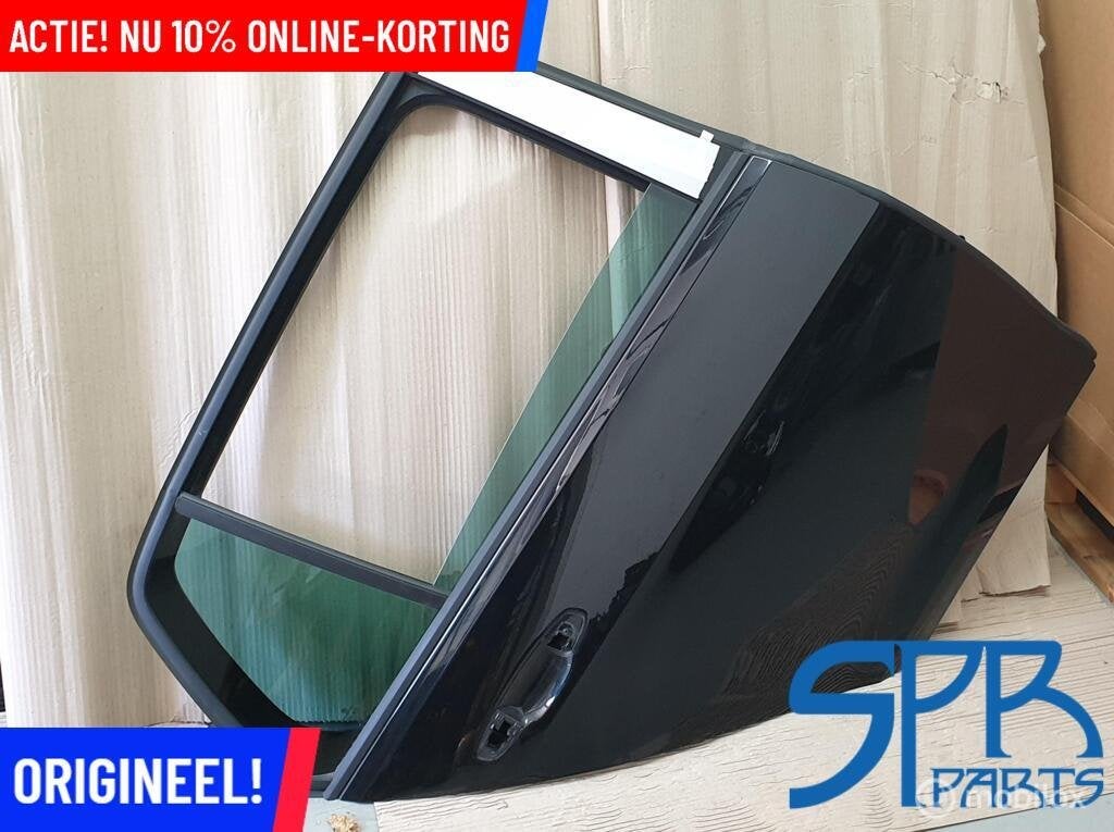 GOLF 7 LC9X RECHTSACHTER DEUR Portier RECHTS ACHTER 5D ZWART, Auto-onderdelen, Ophalen of Verzenden, Volkswagen, Volkswagen, Deur