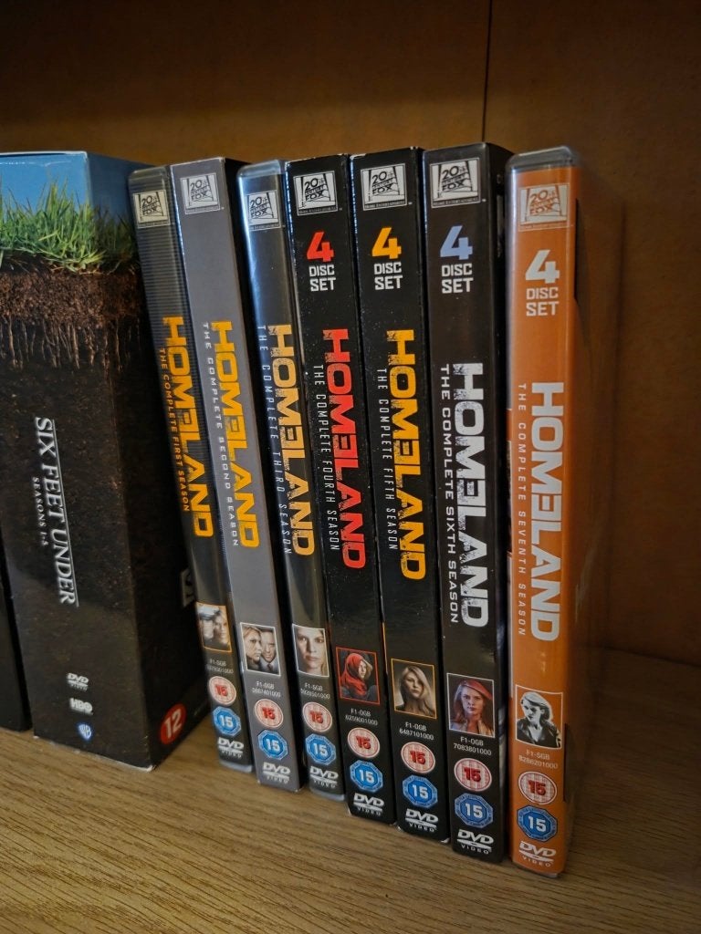✅ Homeland seizoen 1 t/m 7 dvd collectie, Ophalen, Zo goed als nieuw