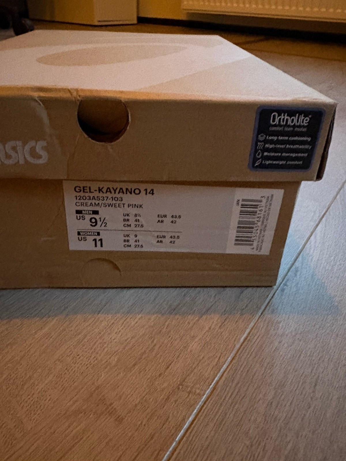 Asics gel kayano 14, Wit, Nieuw, Ophalen of Verzenden, Sneakers of Gympen