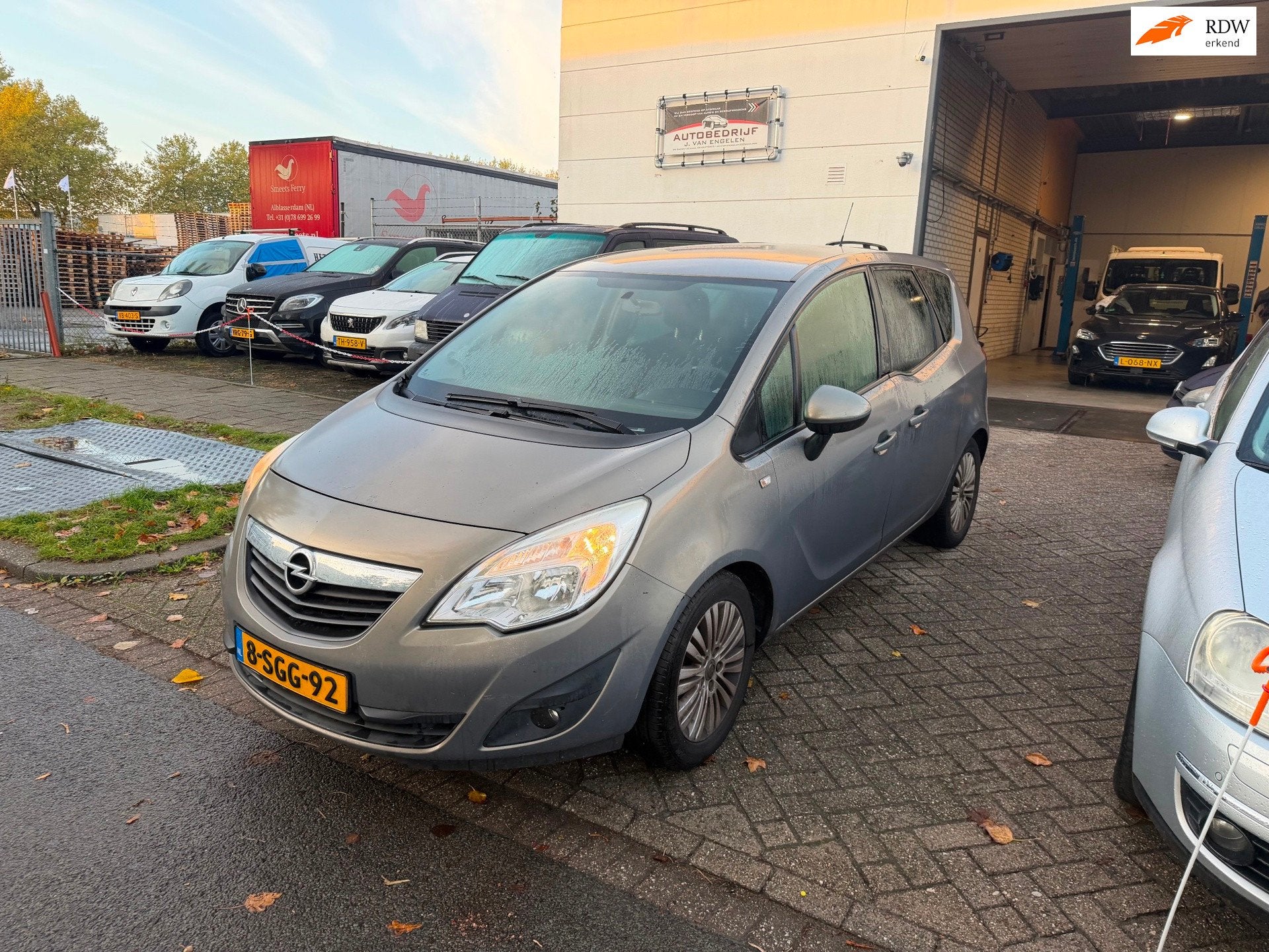 Opel Meriva 1.4 Turbo LPG auto bouwt druk op, Auto's, Voorwielaandrijving, Euro 5, Stof, Gebruikt
