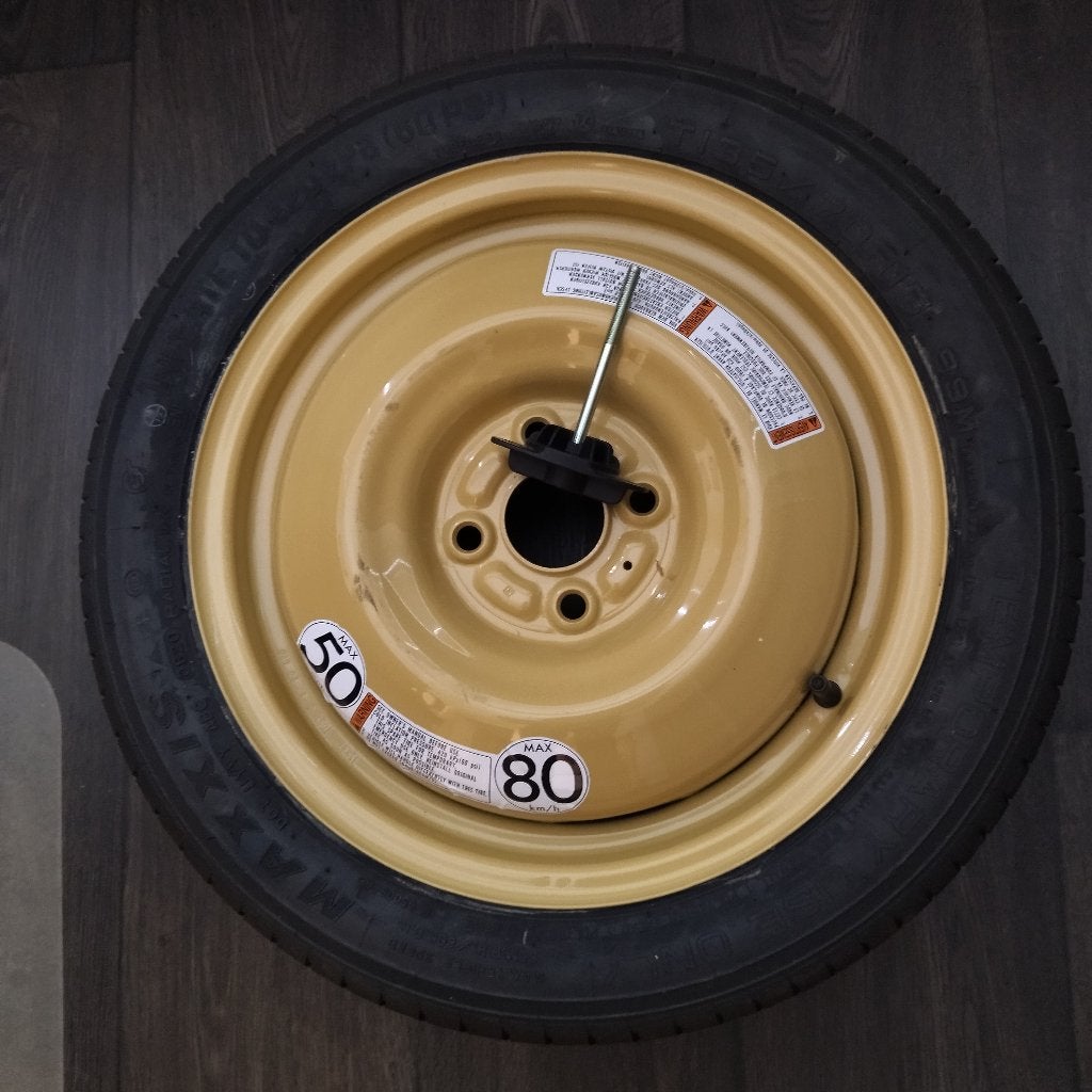 RESERVEWIEL (thuiskomer) SUZUKI SWIFT, Ophalen