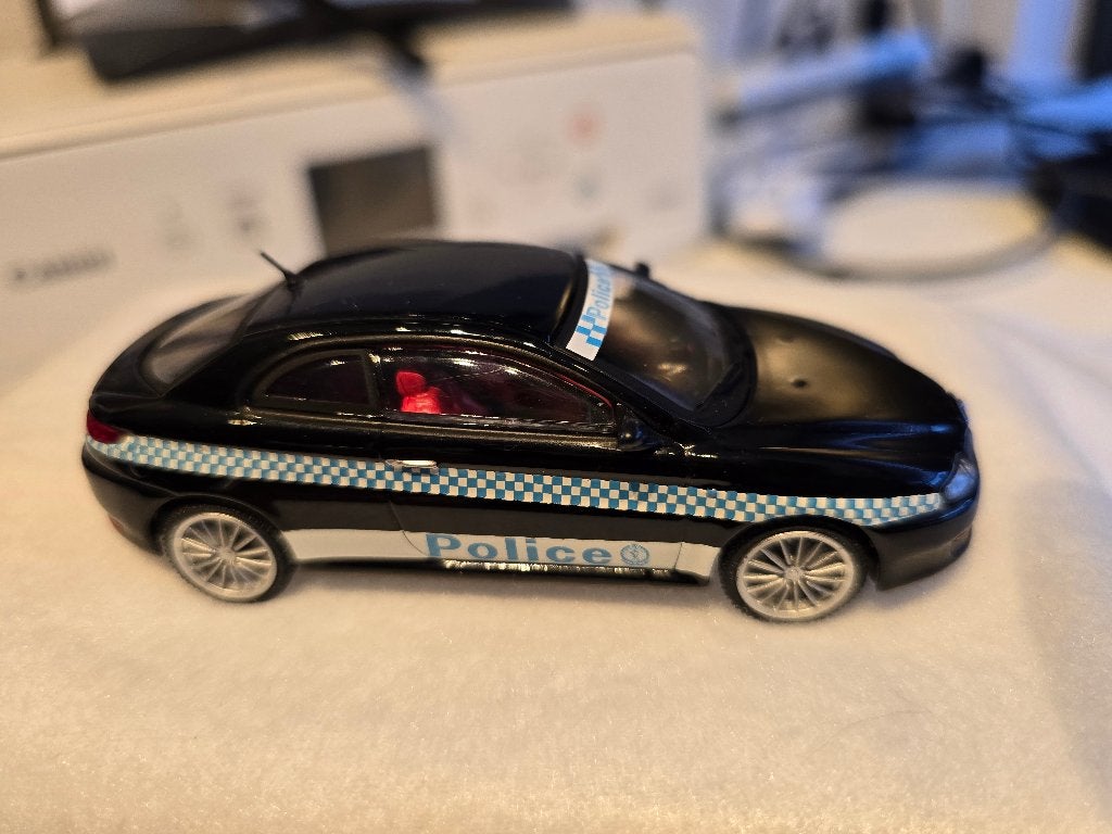 Alfa romeo GT 2003 Police 1/43, Hobby en Vrije tijd, Modelauto's | 1:43, Ophalen of Verzenden, Gebruikt, Auto, Overige merken