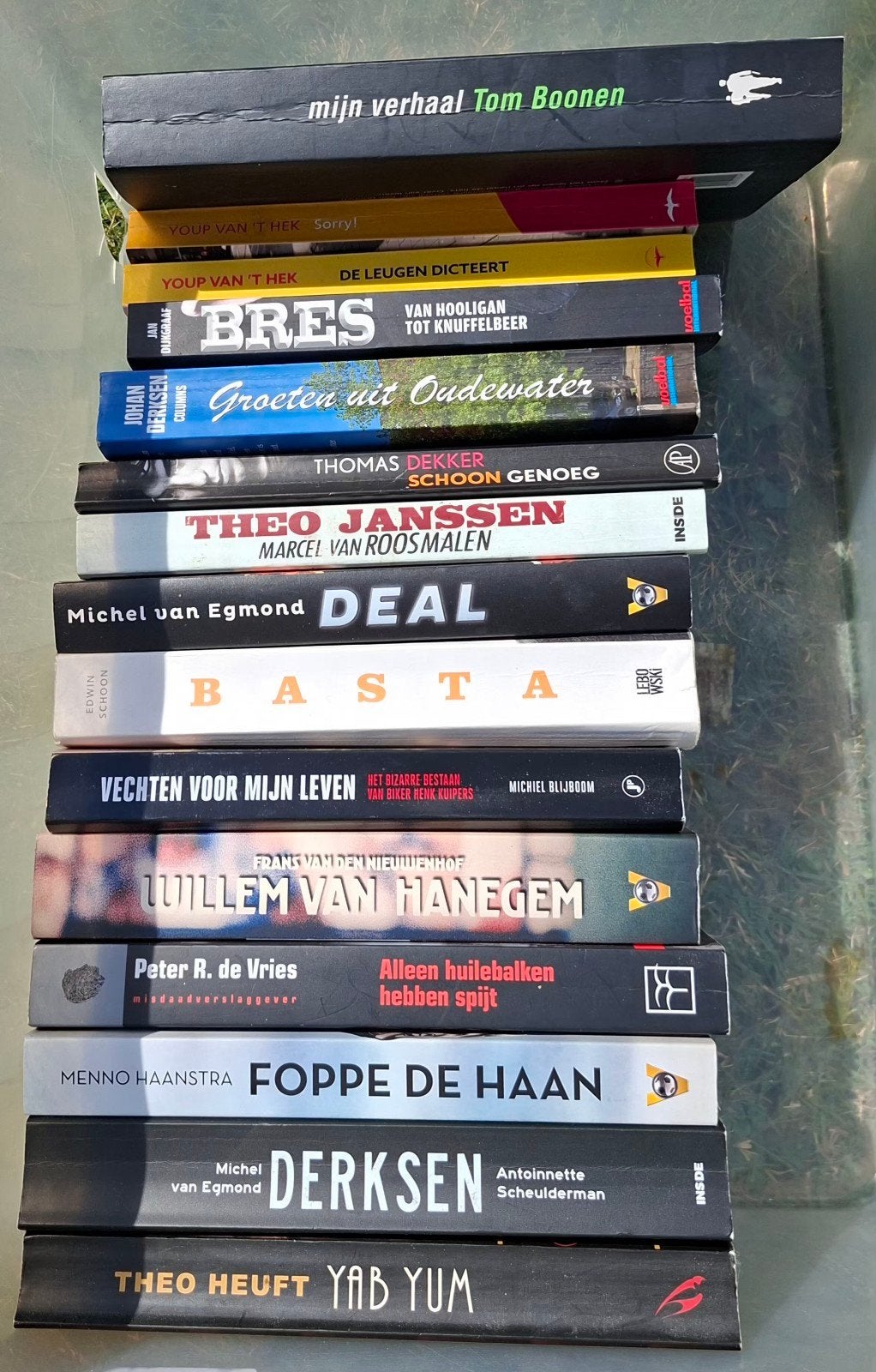 Diverse biografieën en sportboeken, Ophalen, Zo goed als nieuw, Diverse auteurs, Film, Tv en Media