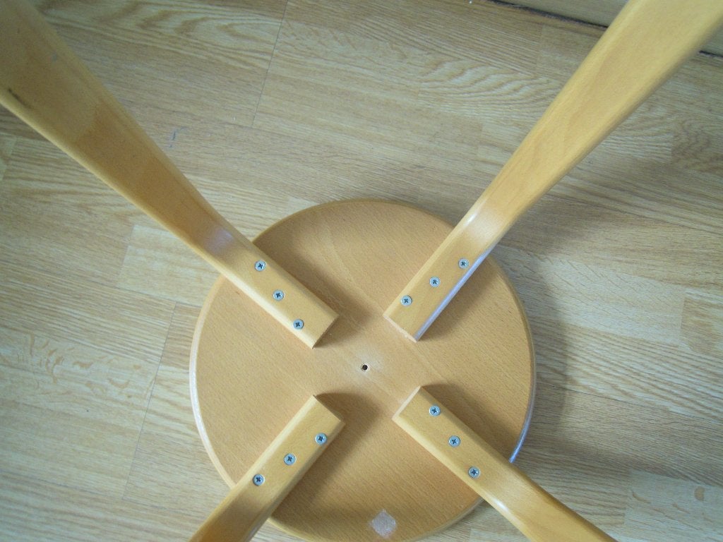 Ikea kruk, Ophalen of Verzenden, Gebruikt, Hout