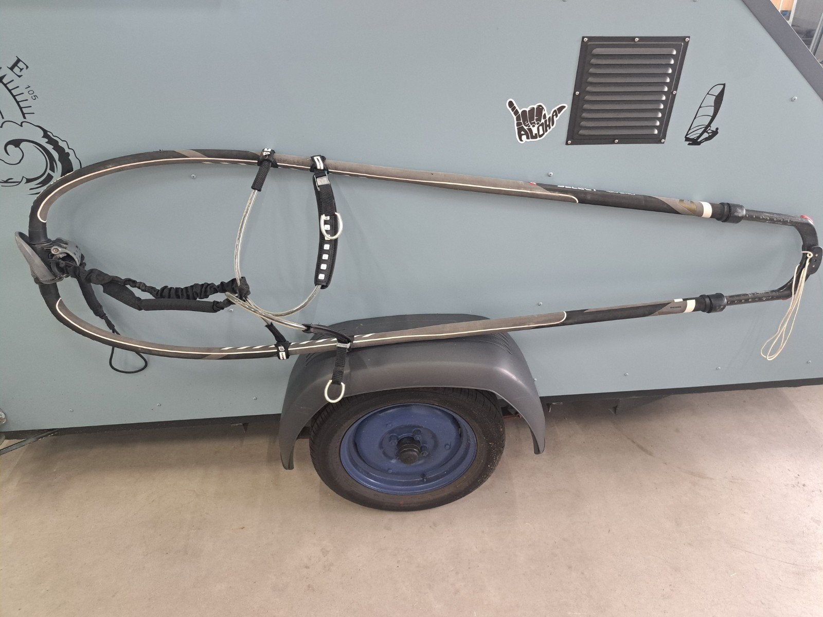 Gunsails Select Giek 180-240 cm, Zo goed als nieuw, Gunsails, Met trapeze, Ophalen