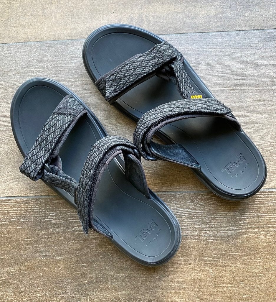 teva heren slippers  Terra Float Slide - Sportieve slippers, Kleding | Heren, Schoenen, Slippers, Verzenden, Zwart, Teva
