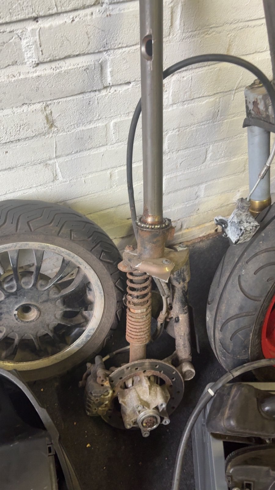 Vespa primavera/sprint voorvork, Ophalen of Verzenden, Zo goed als nieuw, Overige typen