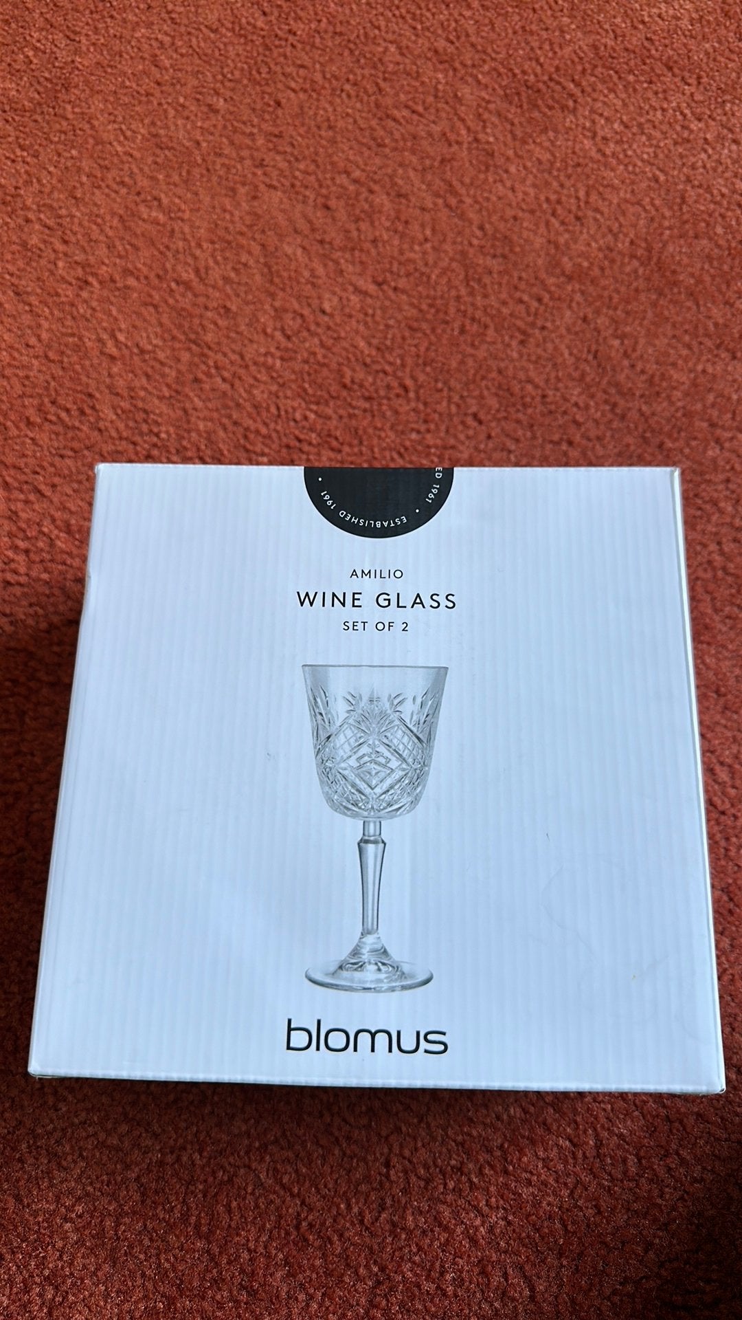 Blomus wijnglazen, Ophalen of Verzenden, Nieuw, Overige typen