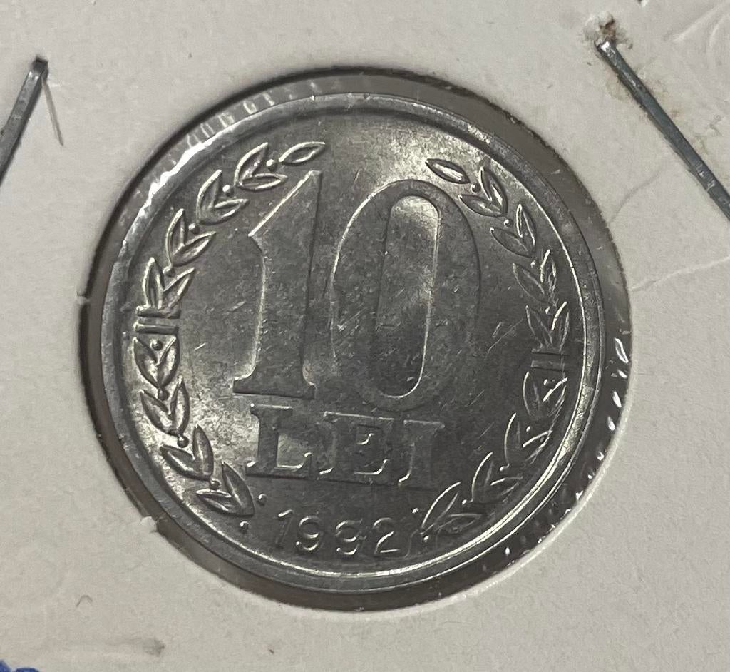 10 lei Roemenië 1992, Ophalen of Verzenden