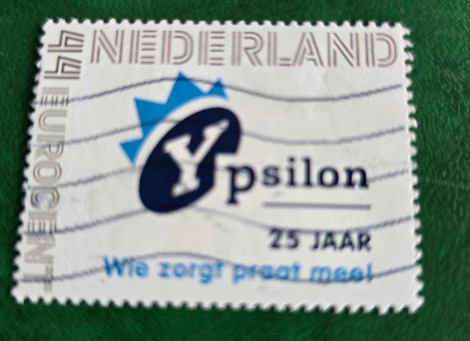 Kv128 persoonlijke  postzegel Ypsilon 25 jaar 44 eurocent, Ophalen of Verzenden