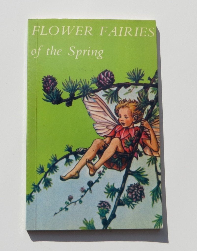 Prentenboek M3951: C. Barker - Flower Faries of the Spring, Ophalen of Verzenden, Gelezen, Cicely Mary Barker, Prentenboek