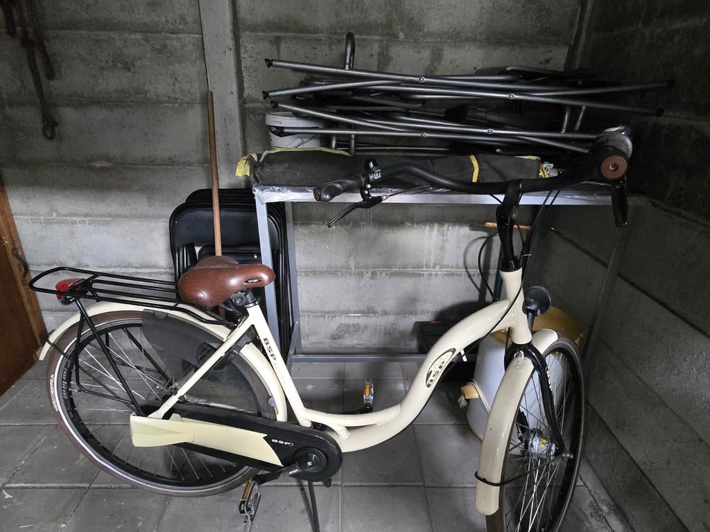 Bsp mama fiets, Fietsen en Brommers, Fietsen | Dames | Moederfietsen, Gebruikt, Overige merken, 2 zitjes, Ophalen of Verzenden