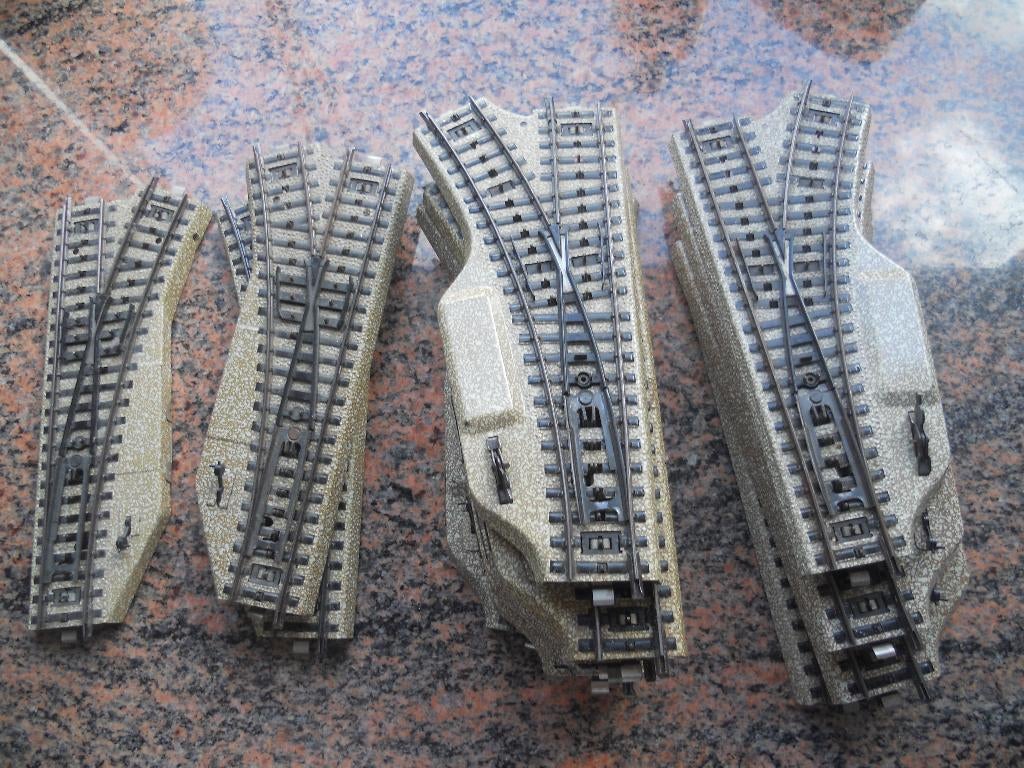 Märklin 5123 - 5122 - 5202/5221, Hobby en Vrije tijd, Modeltreinen | H0, Wisselstroom, Gebruikt, Rails, Ophalen of Verzenden