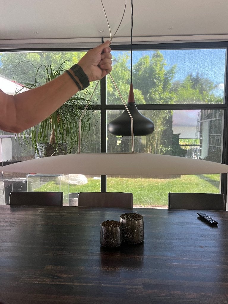 Hanglamp, Ophalen, Gebruikt, Glas, Modern
