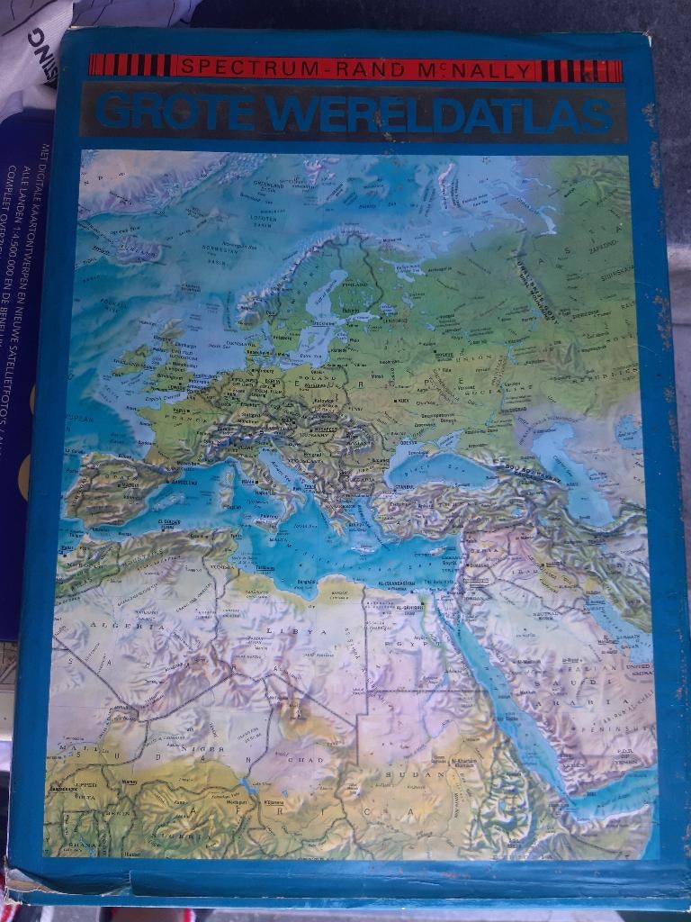 Rand McNally World Atlas, Boeken, Atlassen en Landkaarten, Ophalen, Overige atlassen, Zo goed als nieuw, Wereld