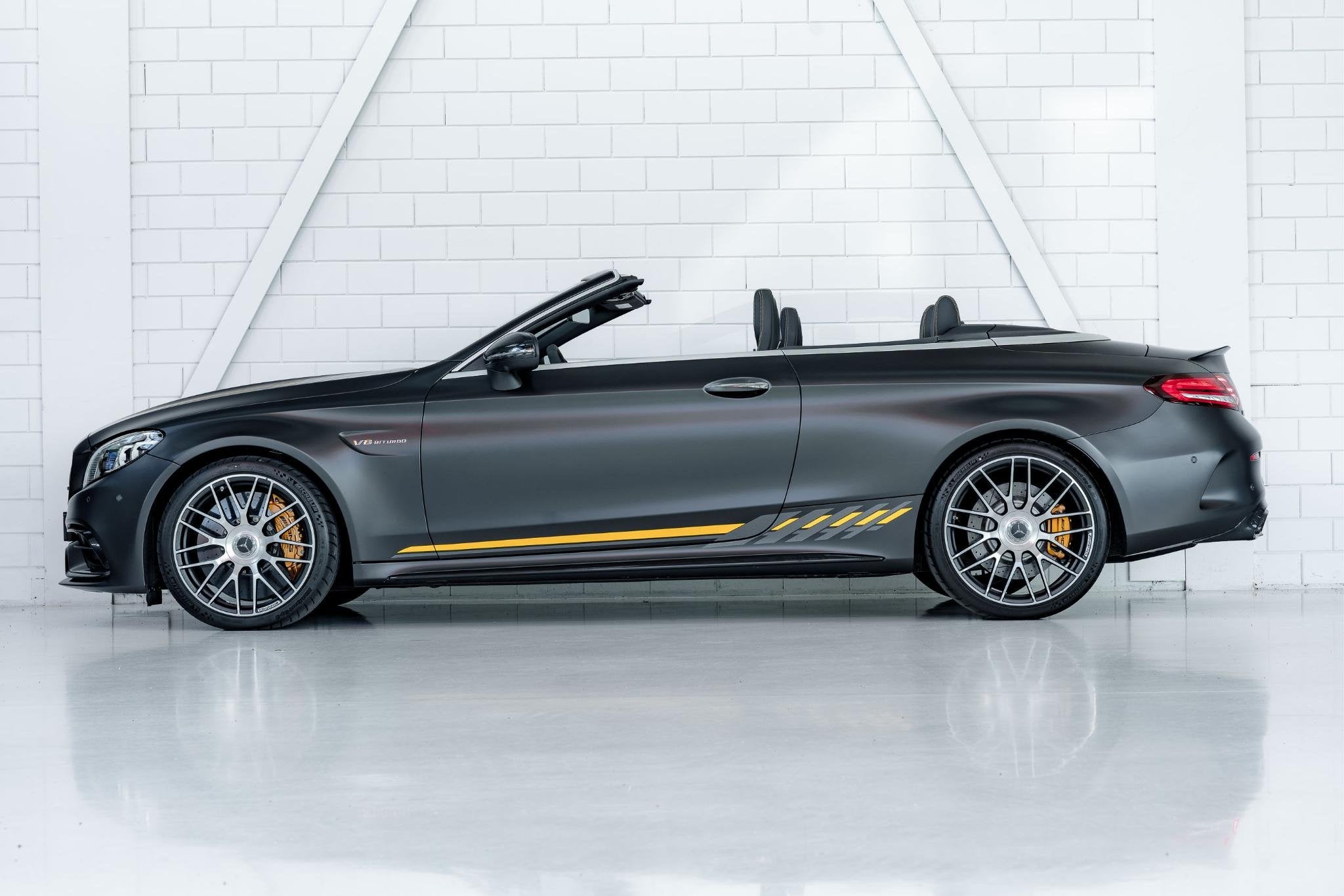 Mercedes-Benz C-klasse Cabrio AMG 63 S Final Edition l Track, Auto's, Automaat, Achterwielaandrijving, Gebruikt, 510 pk