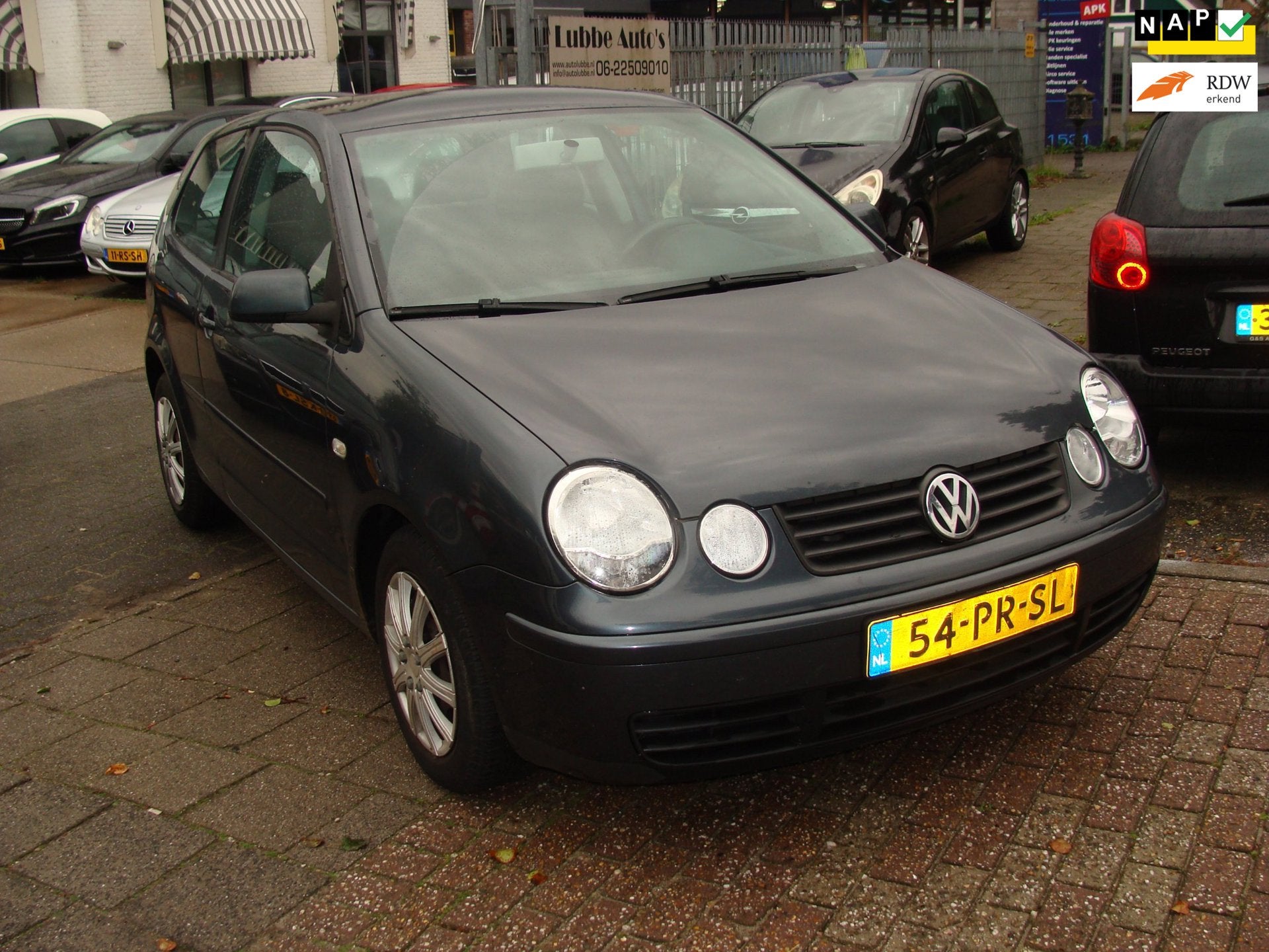 Volkswagen Polo 1.2-12V Athene st bekr airco elek pak nap ap, Blauw, 1198 cc, Origineel Nederlands, Bedrijf