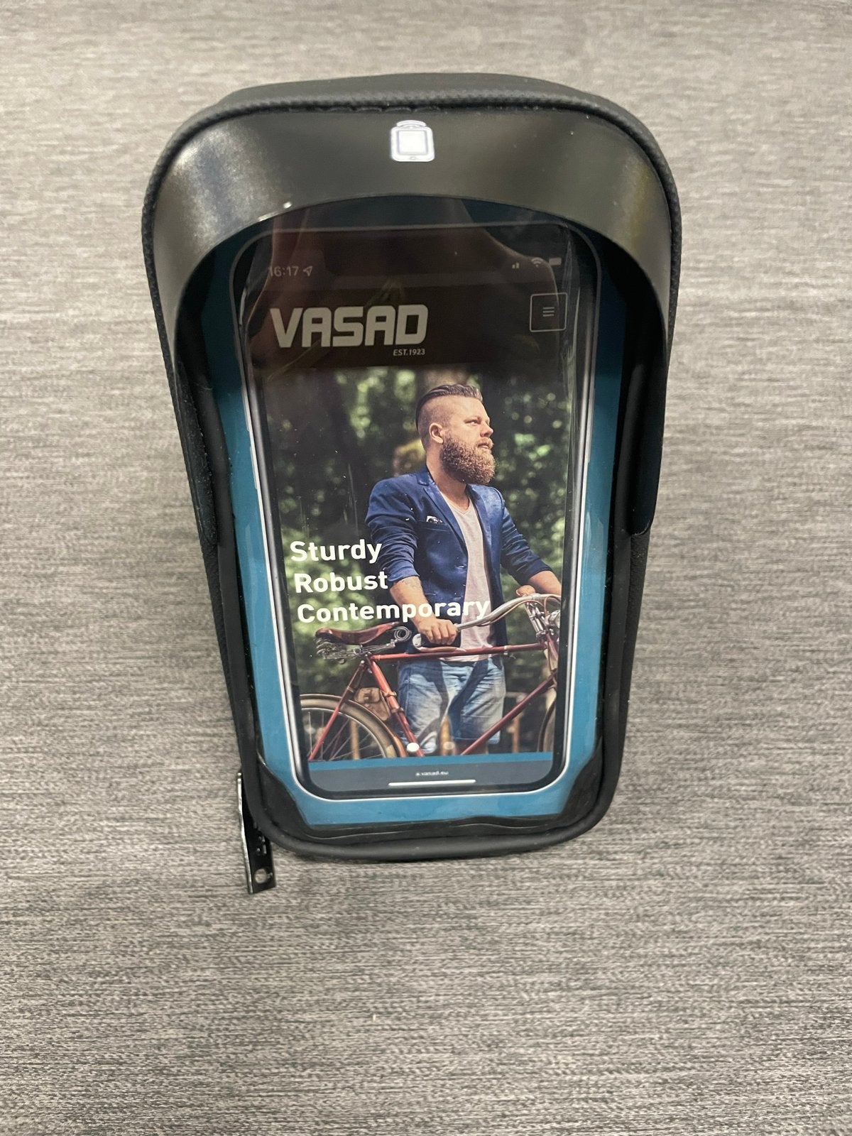 VASAD Fietstas / Telefoonhouder - mogelijk ook voor motor, Ophalen of Verzenden, Zo goed als nieuw