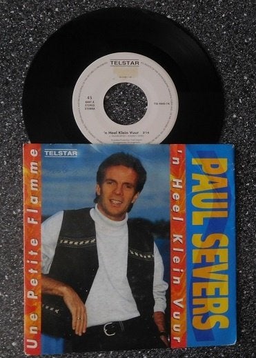 TELSTAR 4945 Paul Severs - 'n heel klein vuur (vanaf € 7,00), Ophalen of Verzenden, Zo goed als nieuw, 7 inch, Levenslied of Smartlap