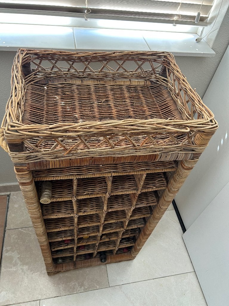 Wijnrek, Huis en Inrichting, Woonaccessoires | Wijnrekken, Ophalen, Zo goed als nieuw, 25 flessen of meer, 75 – 100