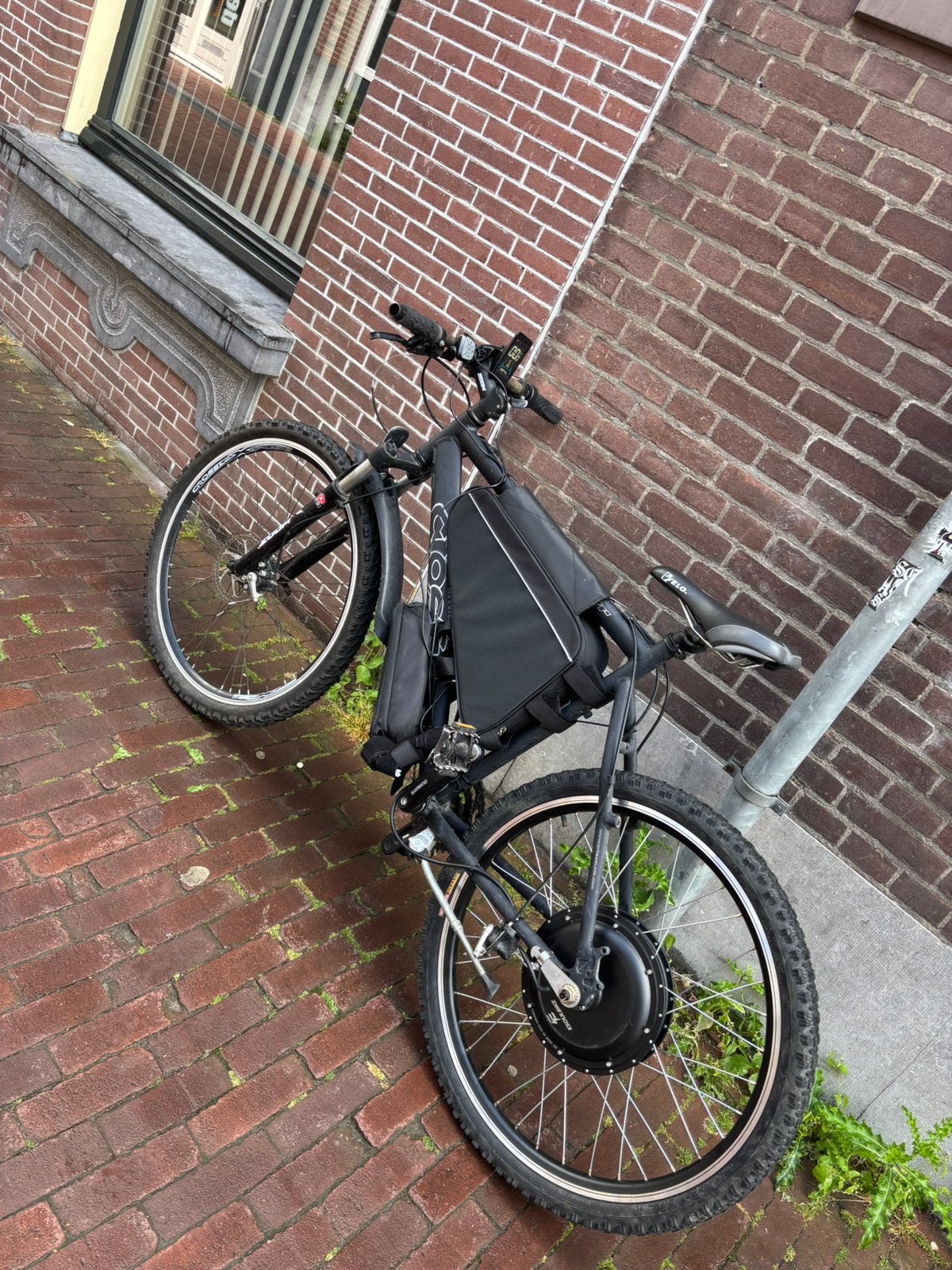 Gloednieuwe conversion kit (50km oud) 2KW, Fully, 49 tot 53 cm, Zo goed als nieuw, Ophalen