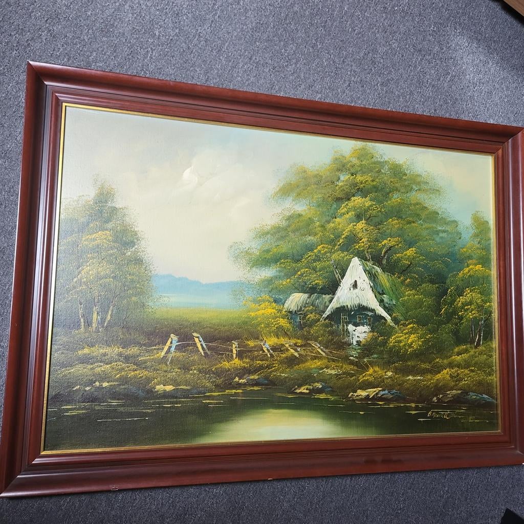 Oud schilderij komt uit een oud huis, Antiek en Kunst, Kunst | Schilderijen | Klassiek, Ophalen