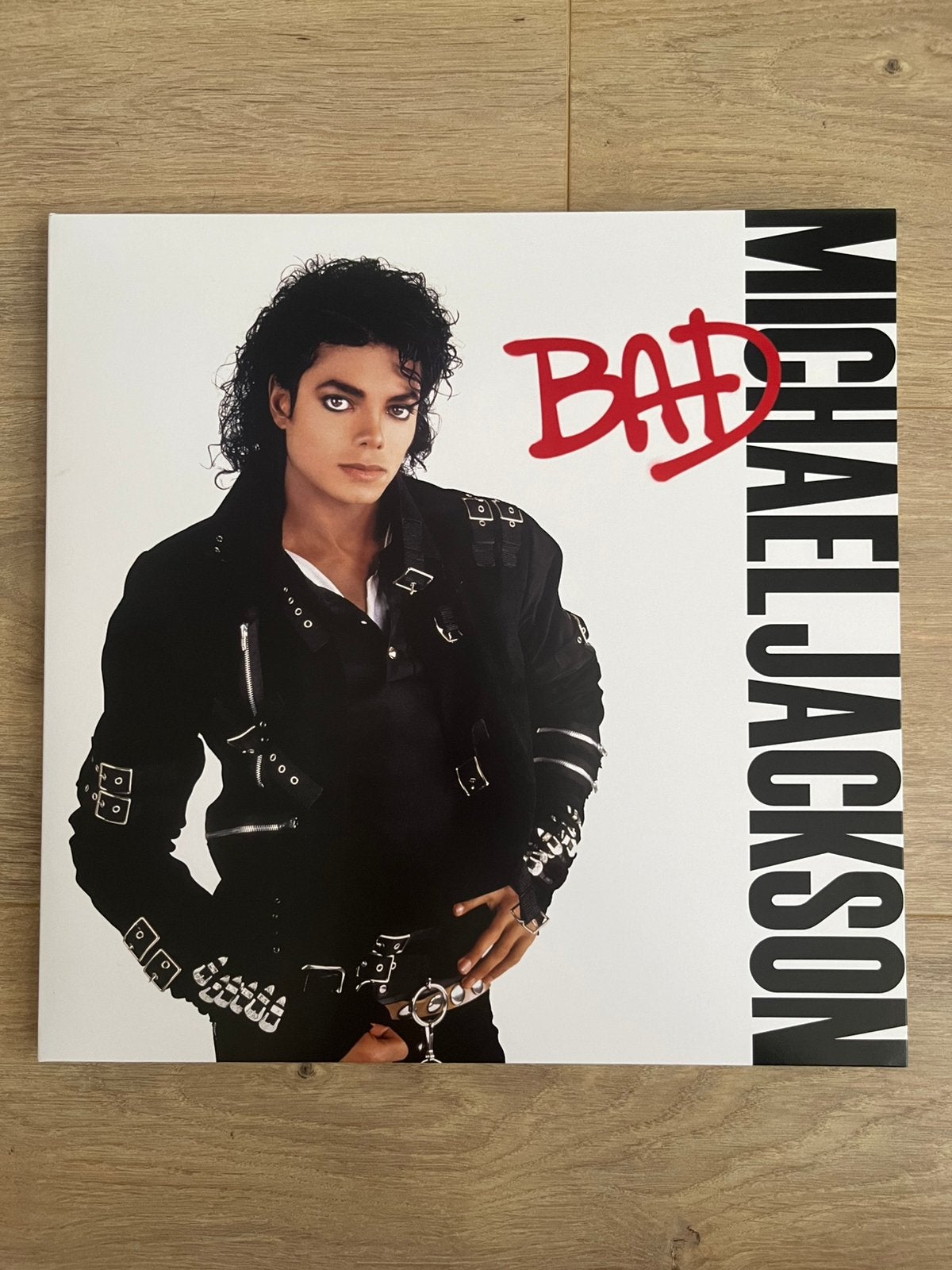 Michael Jackson Bad album LP, Inclusief binnenhoes, 1980 - 1989, Ophalen of Verzenden, Zo goed als nieuw