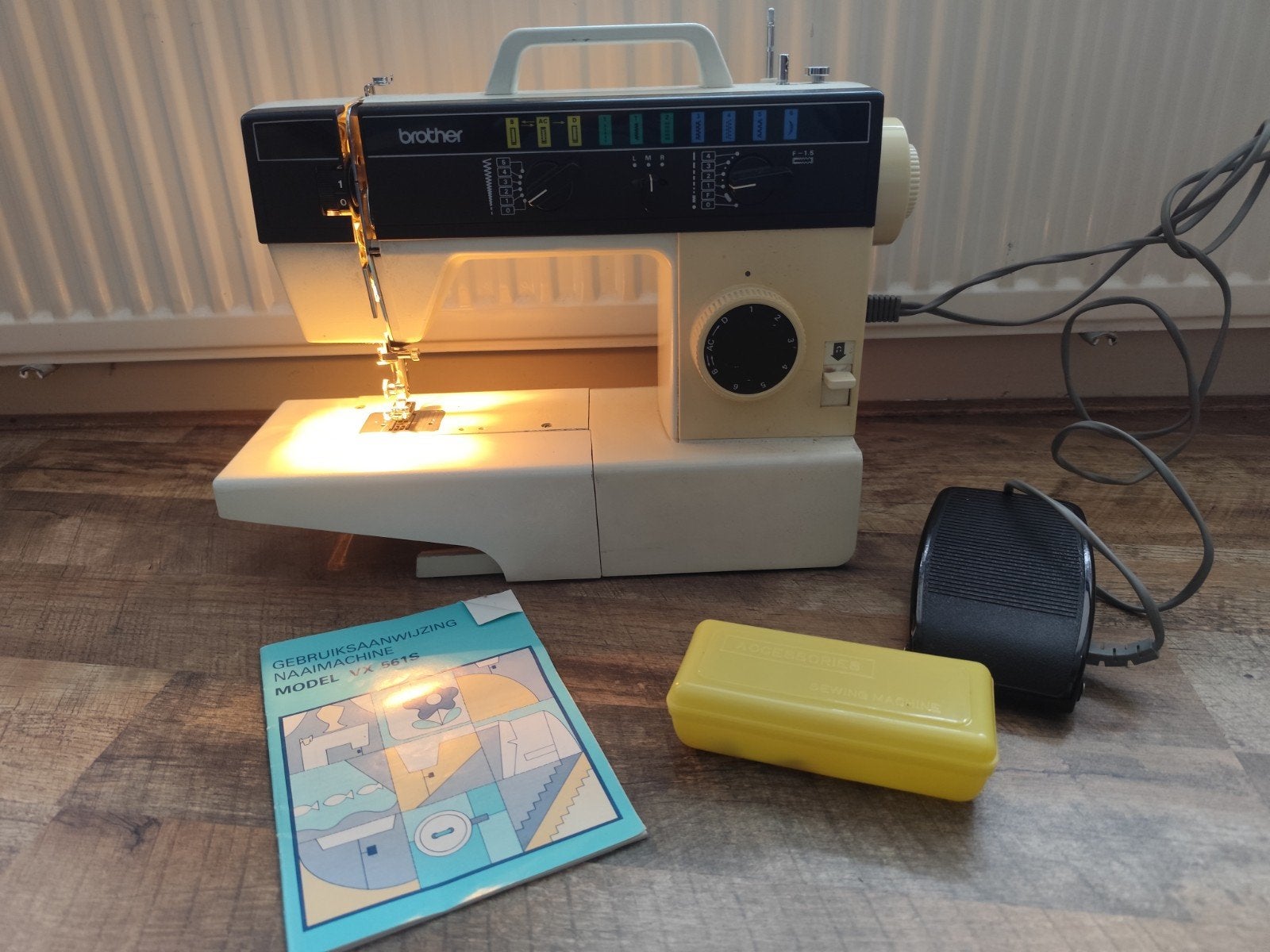 Brother naaimachine -handleiding en onderdel, Ophalen, Gebruikt, Naaimachine, Brother