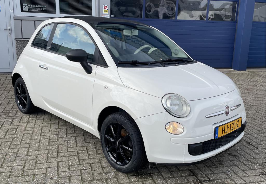 Fiat 500C 1.2 Lounge (bj 2011), Auto's, Euro 5, Gebruikt, 4 cilinders, Cabriolet