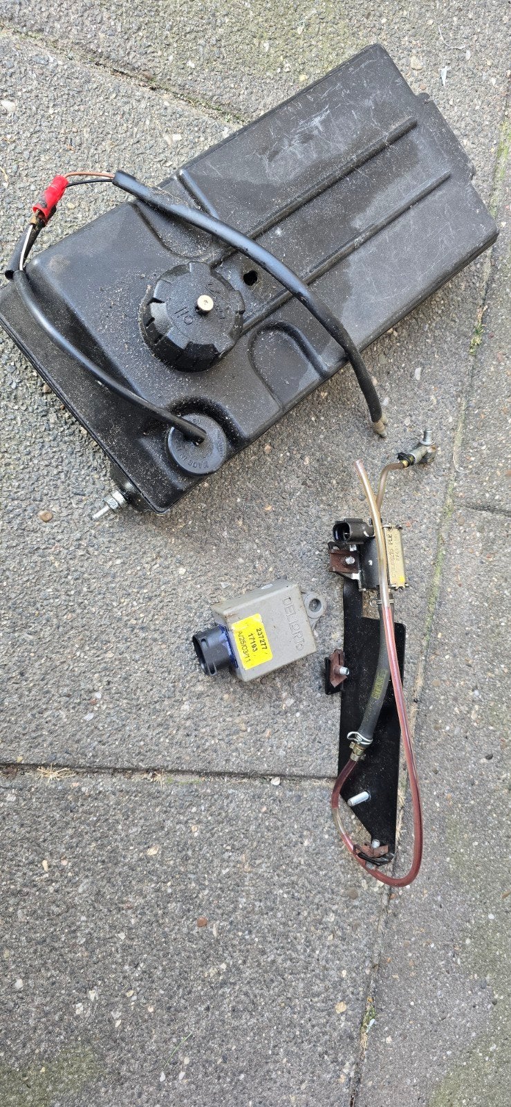 tomos oliepomp onderdelen, Ophalen