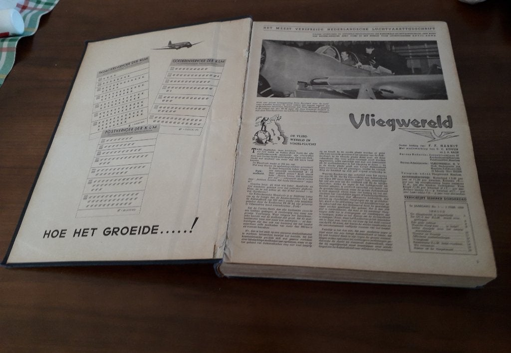 Vliegwereld - Nederlands Luchtvaarttijdschrift (April 1939), Ophalen, Gebruikt, Boek of Tijdschrift
