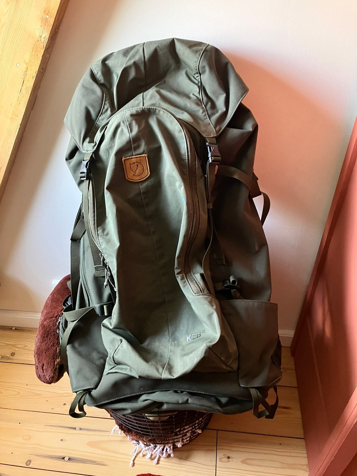 Fjallraven Keb 72l tas, Ophalen of Verzenden, Rugzak
