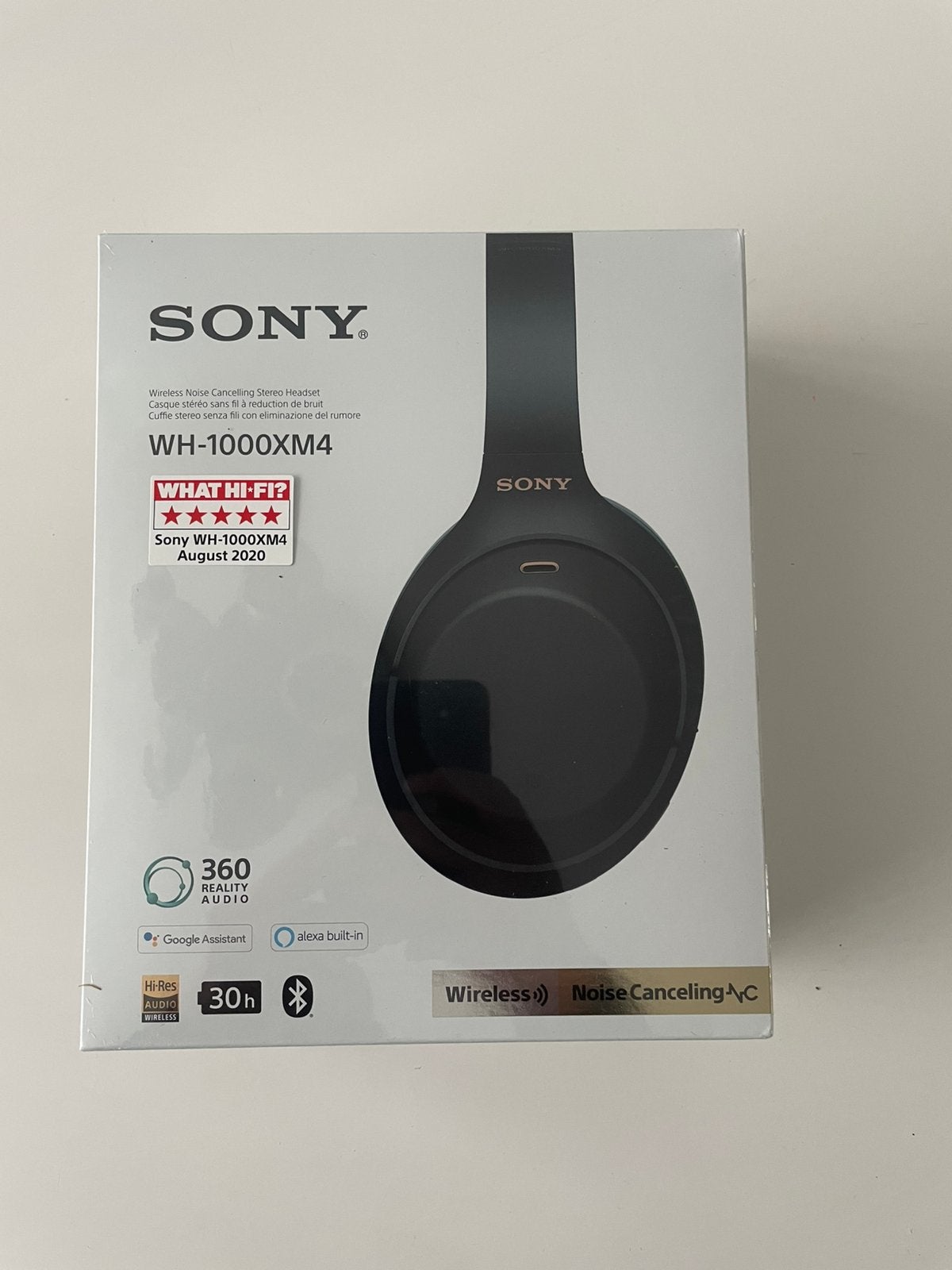 Sony WH-1000XM4 zwart, Ophalen of Verzenden, Nieuw, Zwart, Sony