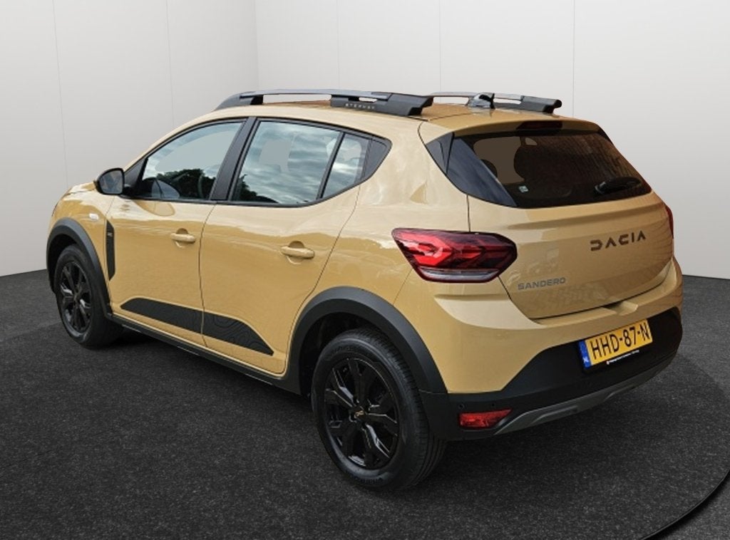 Dacia SANDERO Stepway 1.0 TCe 90 Extreme Automaat Schuifdak, 12 maanden, Euro 6, Leder en Stof, Origineel Nederlands