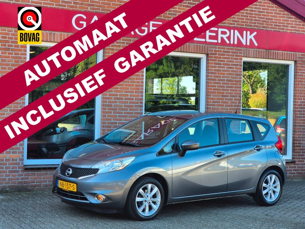 Nissan Note 1.2 DIG-S Acenta 98PK 5drs airco, cruise, elektr, Auto's, Nissan, Bedrijf, Te koop, Note, ABS, Airbags, Airconditioning