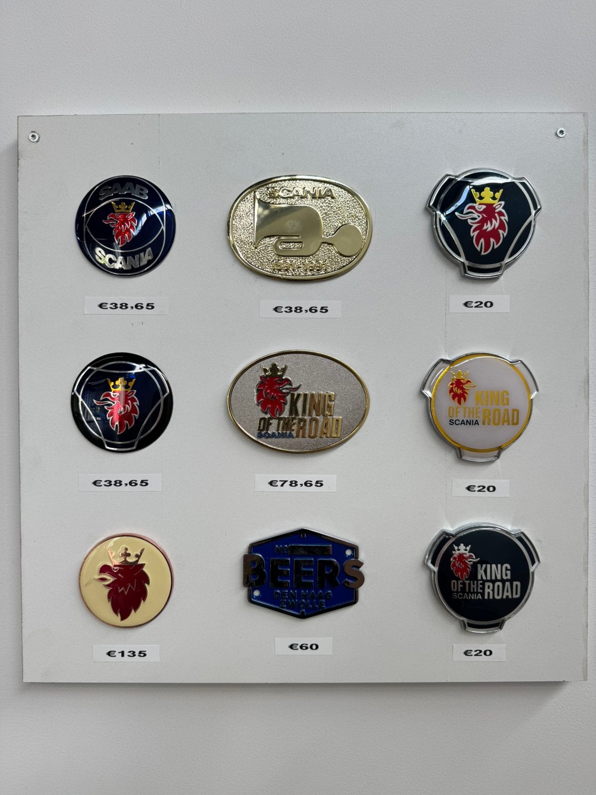 Scania embleems, Ophalen of Verzenden, Nieuw, Scania, Carrosserie en Plaatwerk