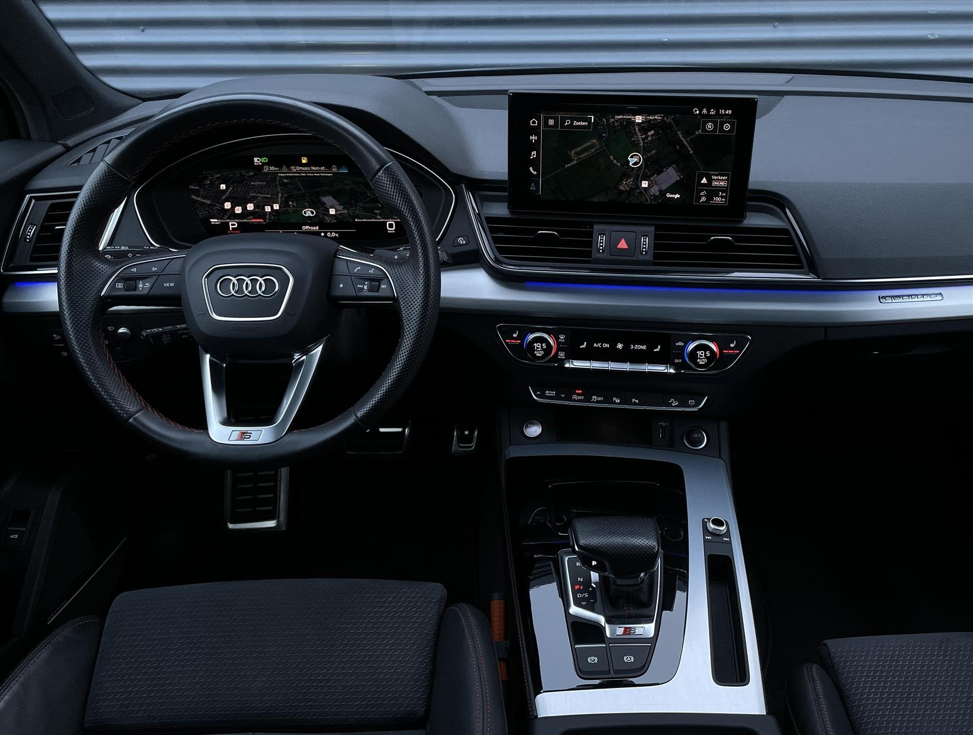 Audi Sq5 3.0 TDI 341pk MHEV Tiptronic | ACC I Pano I Drive S, Auto's, Automaat, Dealer onderhouden, Gebruikt, Bedrijf
