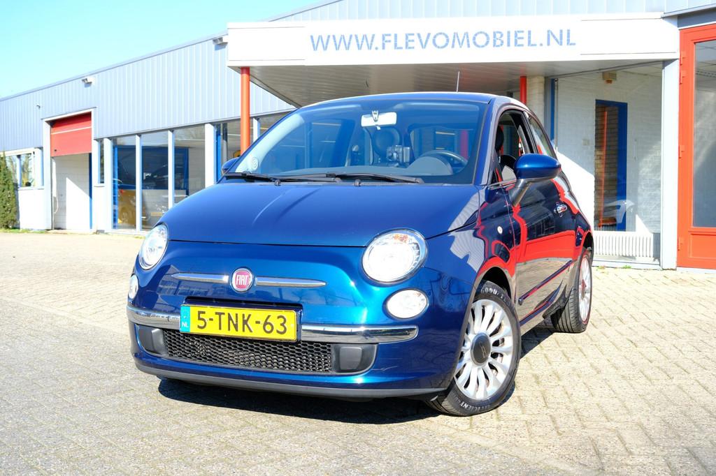 Fiat 500 0.9 TwinAir Lounge Pano|Navi|Airco|LMV, Voorwielaandrijving, Gebruikt, 905 kg, Origineel Nederlands