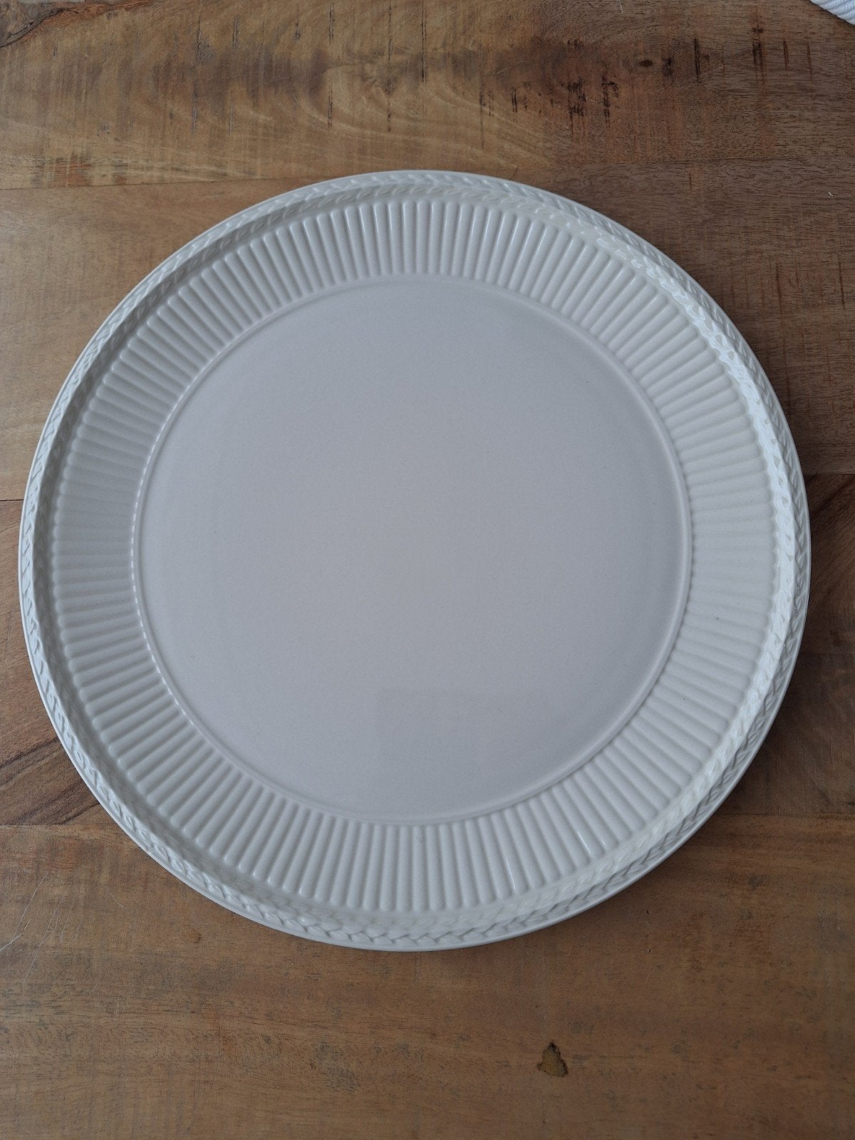 Wedgwood Edme onderborden - 6 stuks, Huis en Inrichting, Keuken | Servies, Klassiek, Ophalen of Verzenden, Zo goed als nieuw, Bord(en)