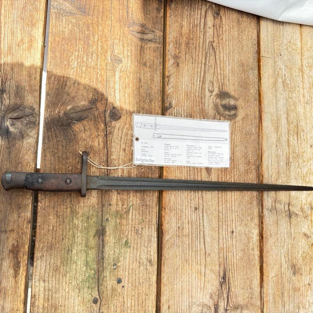 Bajonet militaria, Ophalen of Verzenden, Overige gebieden, Mes of Dolk